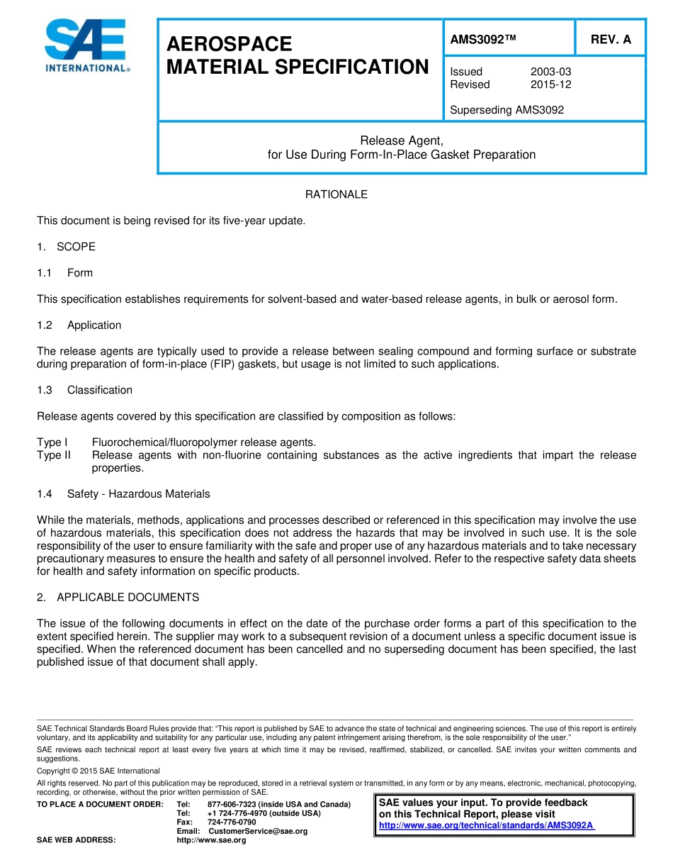 SAE AMS 3092A-2015.pdf_第1页