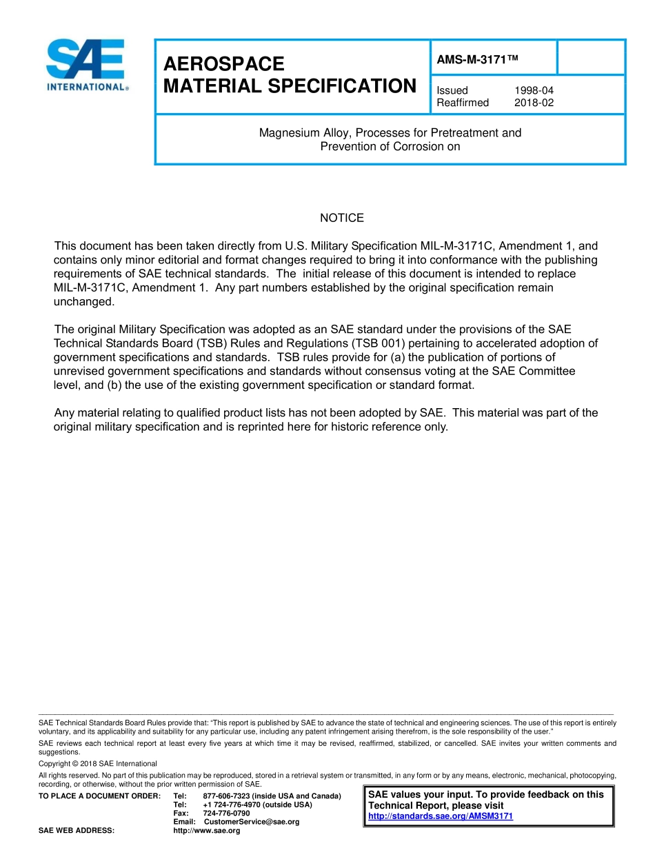 SAE AMS-M-3171-2018.pdf_第1页