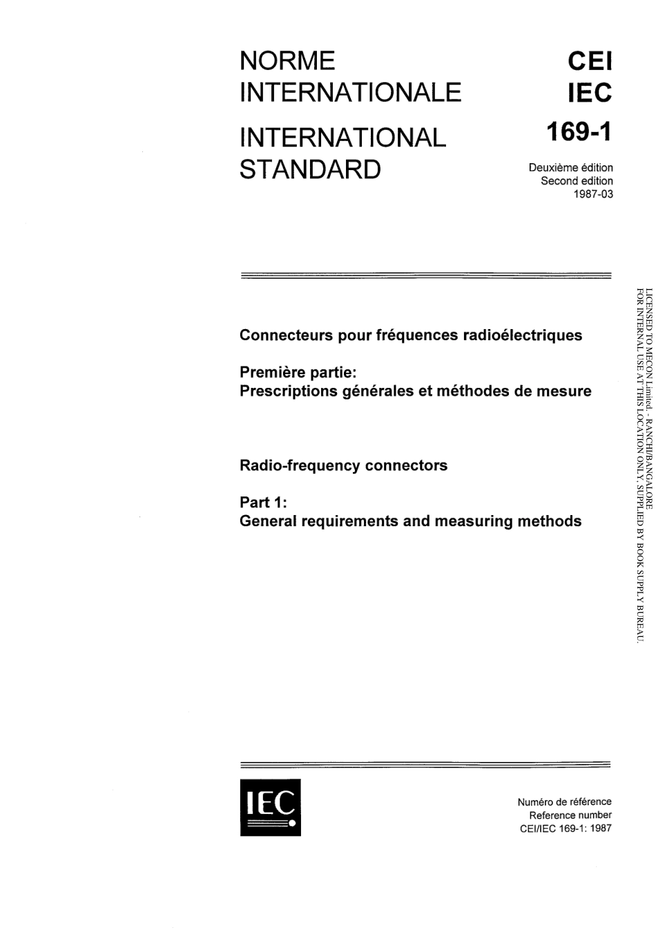 IEC 60169-1-1987 scan.pdf_第1页