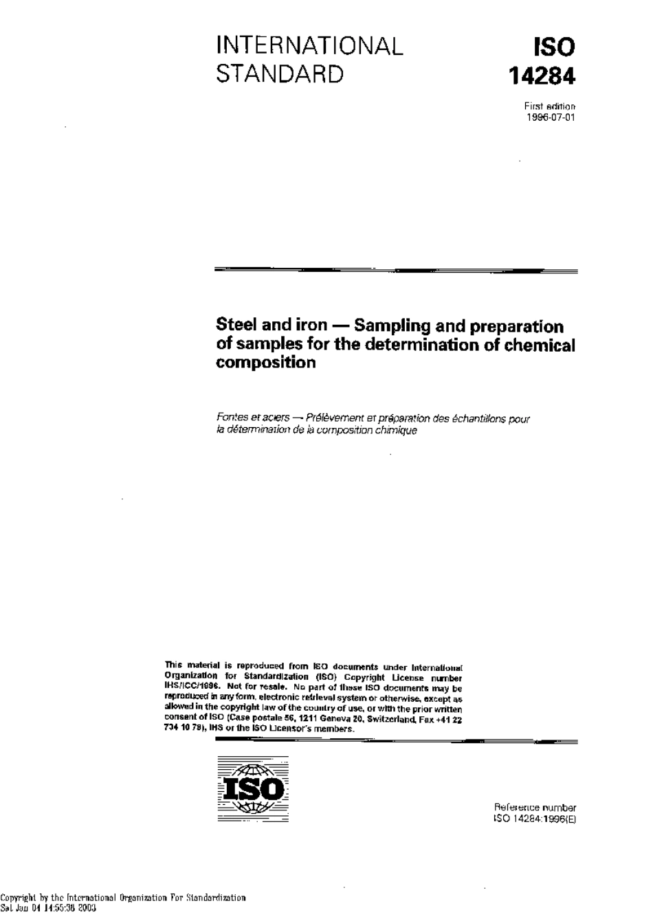 ISO 14284-1996.pdf_第1页