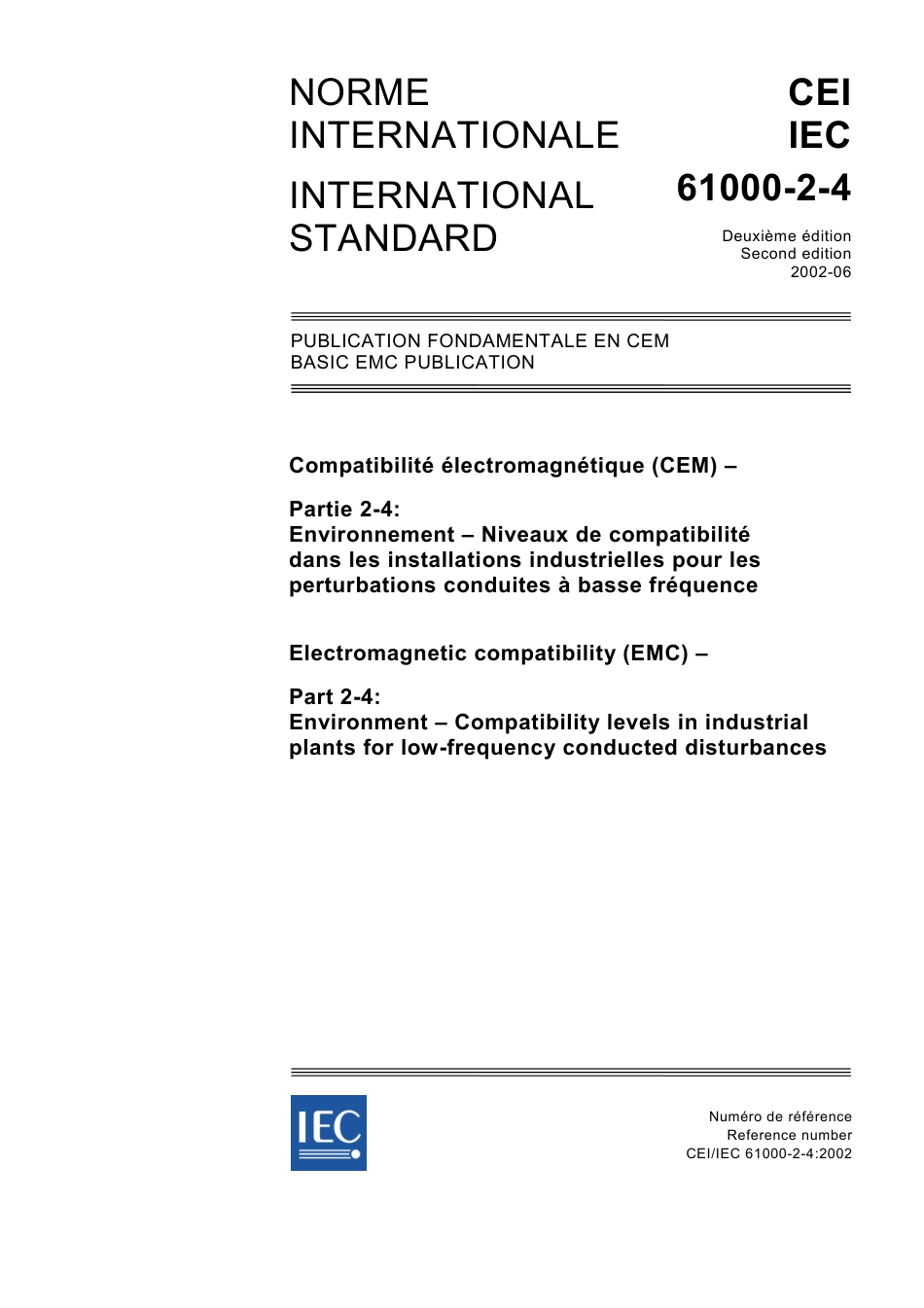 IEC 61000-2-4-2002.pdf_第1页