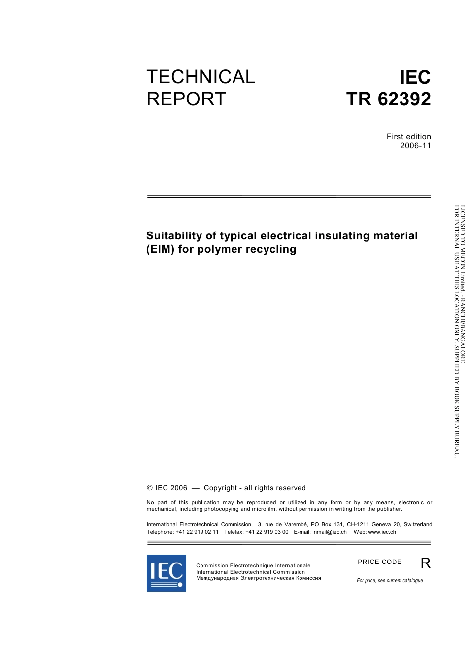 IEC TR 62392-2006.pdf_第3页