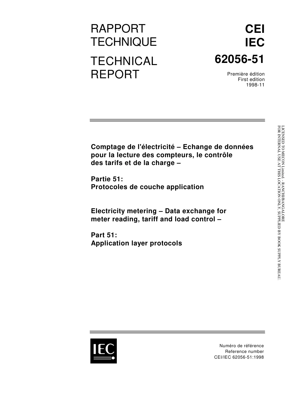 IEC TR 62056-51-1998.pdf_第1页