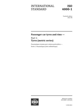 ISO 4000-1       2021 Passenger car tyres and rims.pdf