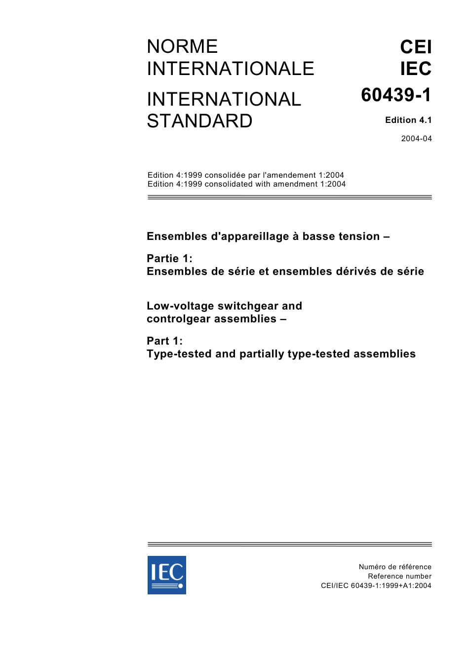 IEC 60439-1-2004.pdf_第1页
