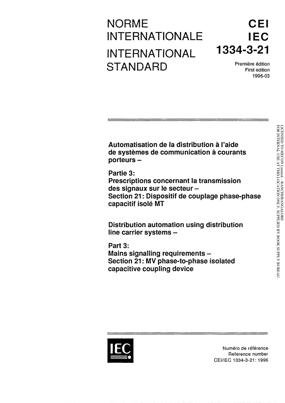 IEC 61334-3-21-1996 scan (2).pdf_第1页