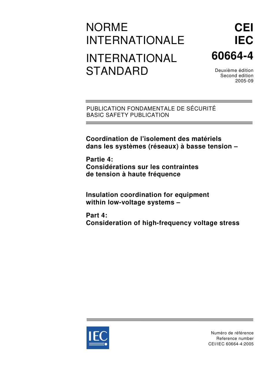 IEC 60664-4-2005.pdf_第1页