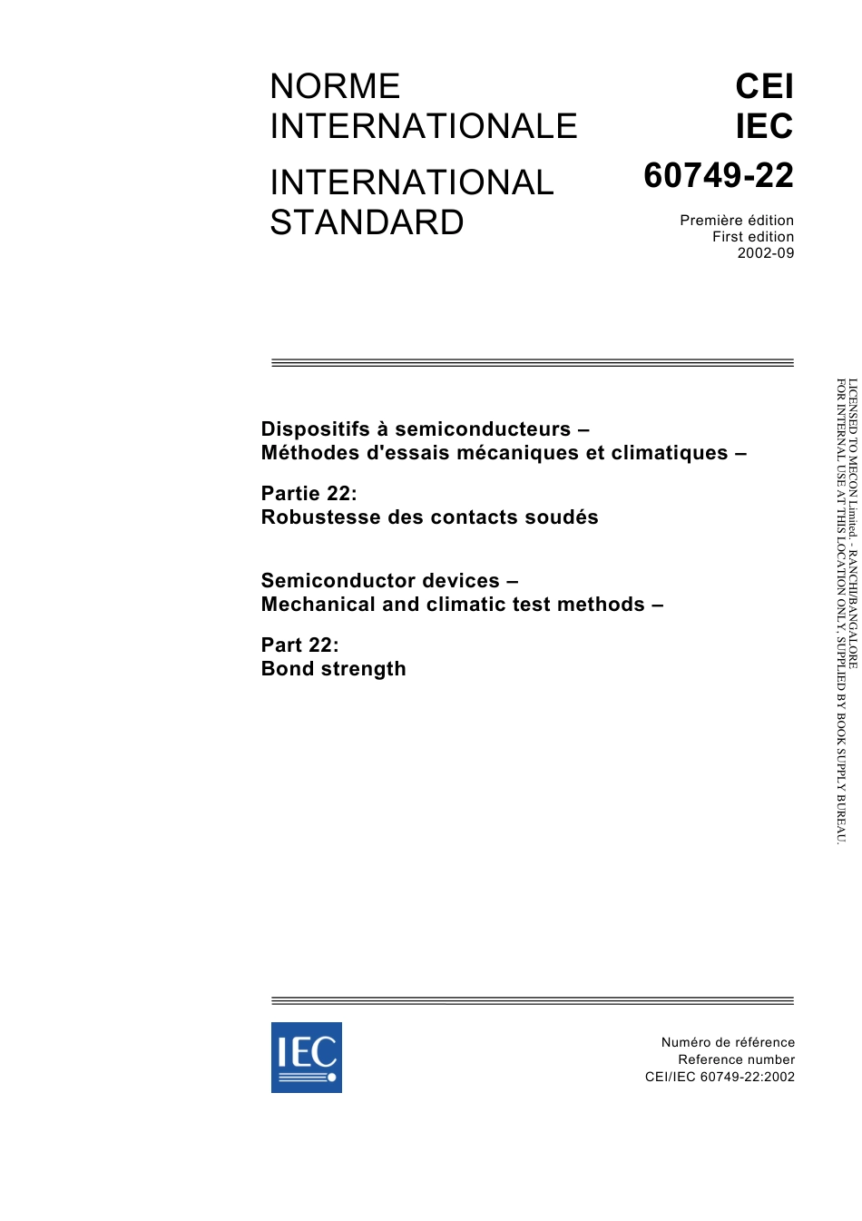 IEC 60749-22-2002.pdf_第1页