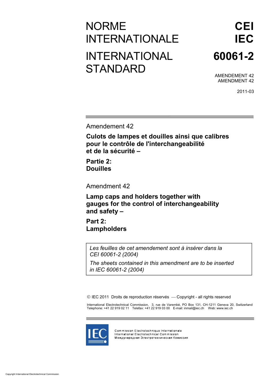 IEC 60061-2-1969 amd42-2011.pdf_第1页