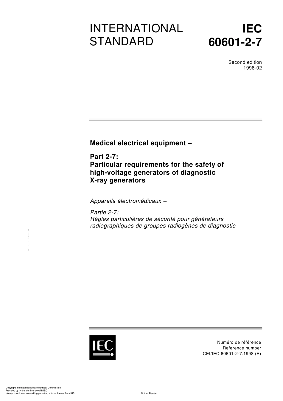 IEC 60601-2-7-1998.pdf_第1页