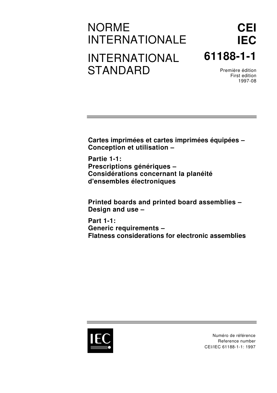 IEC 61188-1-1-1997.pdf_第1页