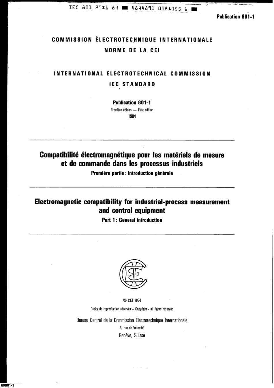 IEC 60801-1-1984 scan.pdf_第1页