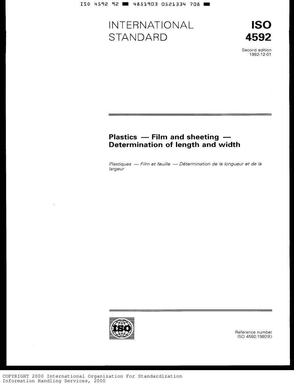 ISO 4592-1992 scan.pdf_第1页