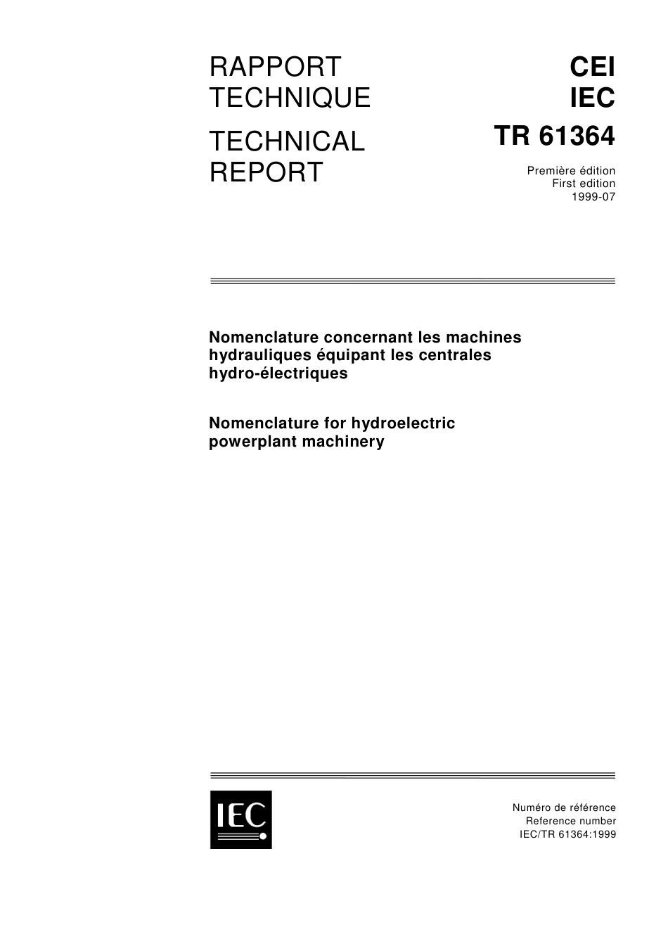 IEC TR 61364-1999.pdf_第1页