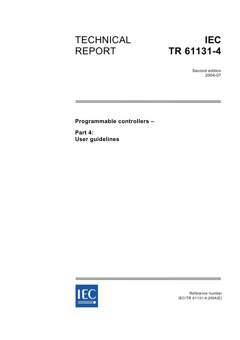 IEC TR 61131-4-2004.pdf_第1页