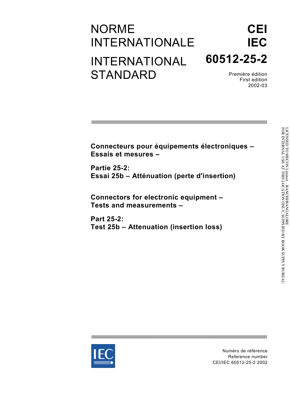 IEC 60512-25-2-2002.pdf_第1页