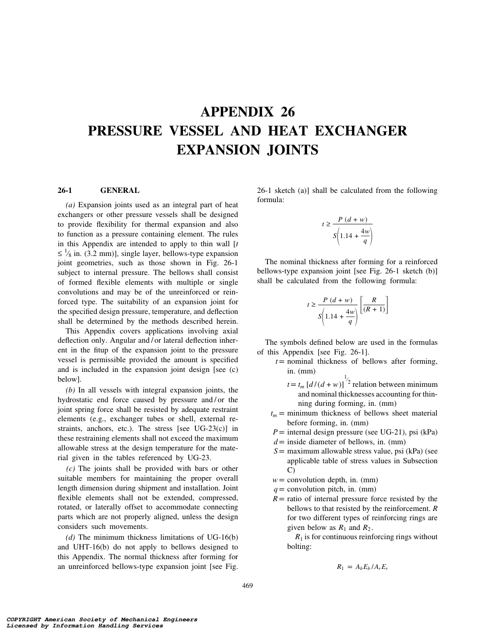 ASME SEC VIII D1 MA APP 26.pdf_第1页