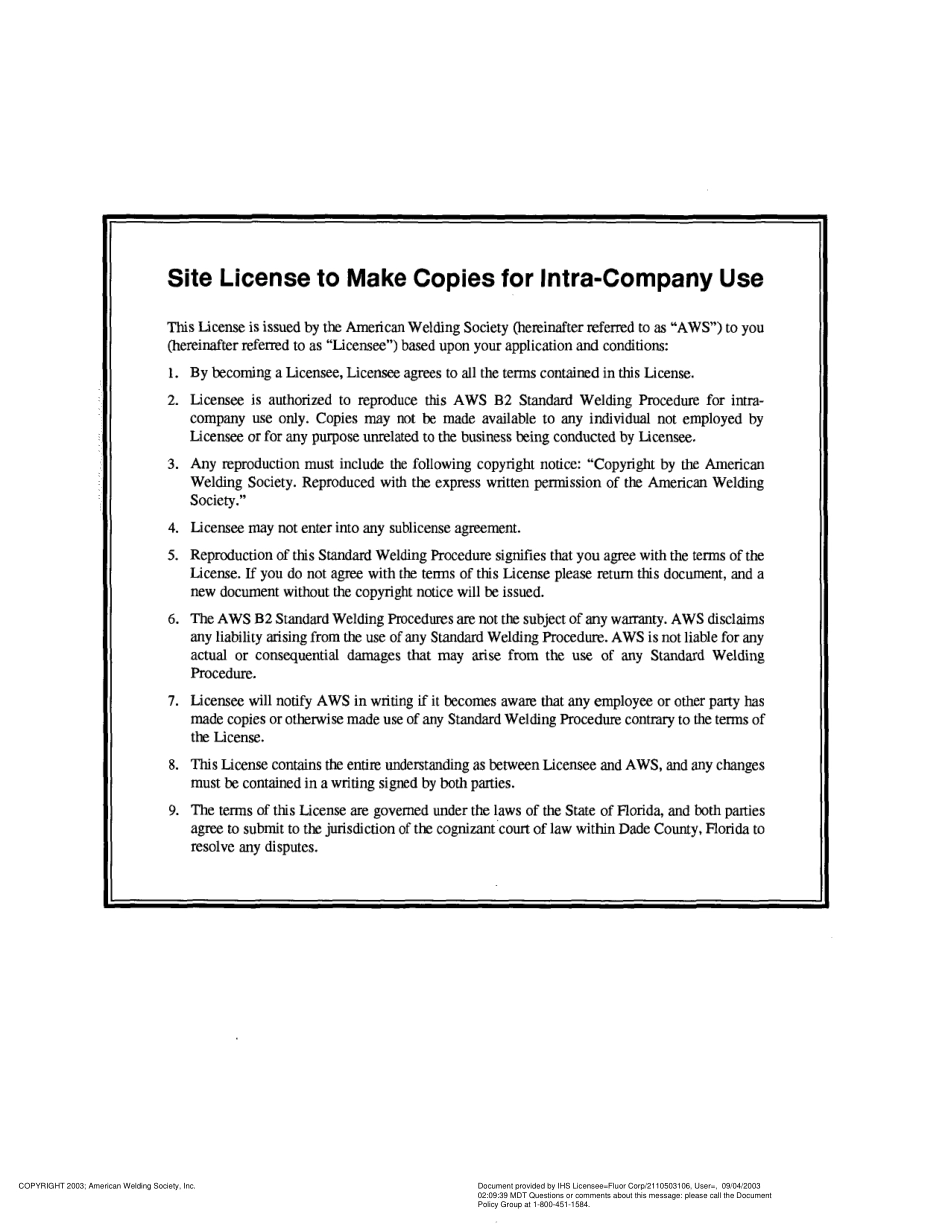 AWS B2.1-1-017-94 在焊接或PWHT条件下18到1-12英尺厚E6010碳钢的保护金属电弧焊的标准焊接程序规范(WPS)(M-1P-1S-1, 1或2.pdf_第2页