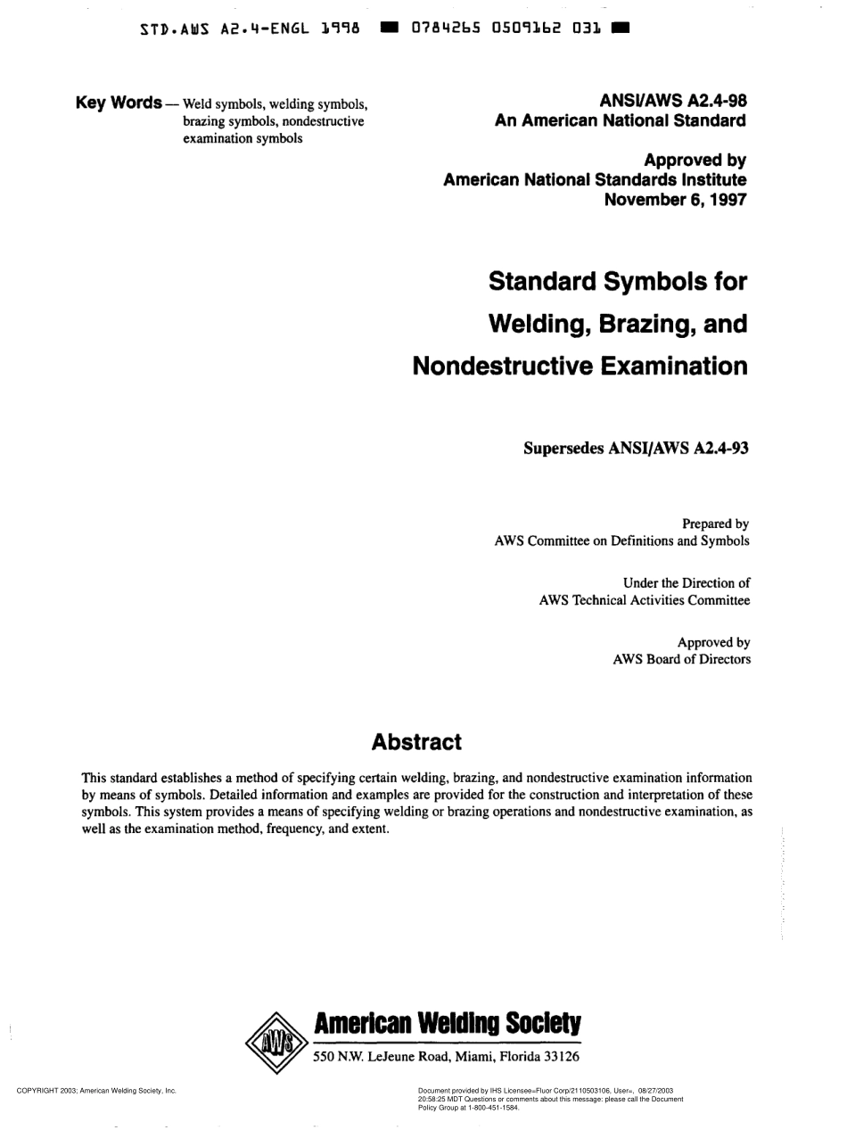 AWS A2.4-98 Standard Symbols for Welding, Brazing, and Nondestructive Examination.pdf_第2页