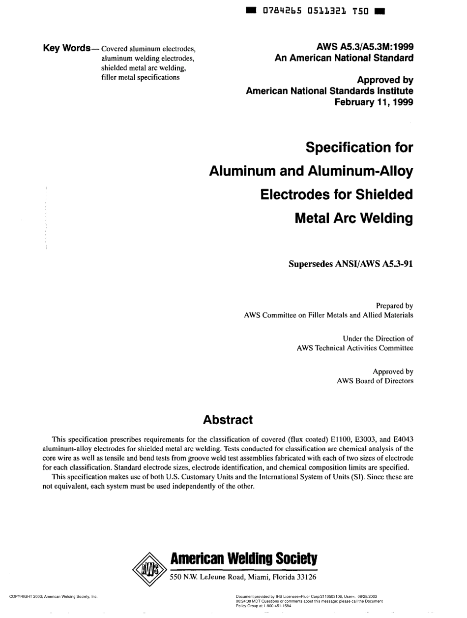 AWS A5.3-99 Specification for Consumable Inserts.pdf_第2页