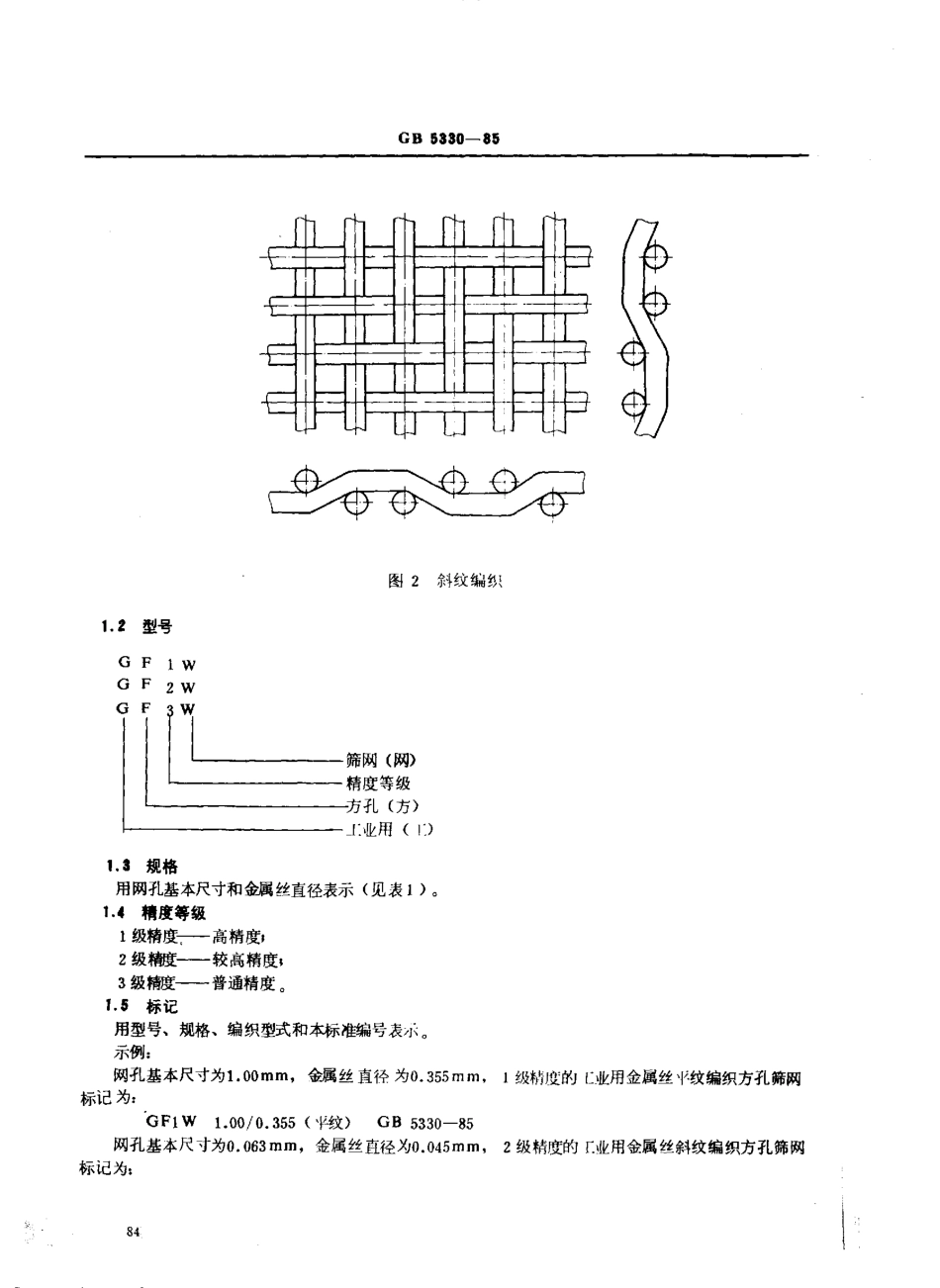 GB 5330-85工业用丝网.pdf_第2页