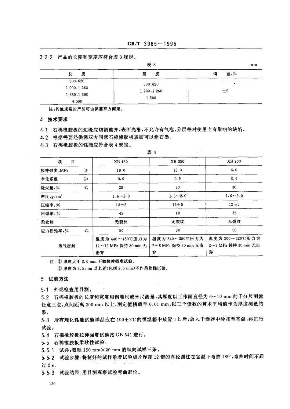GB3985-1995　石棉橡胶板.PDF_第2页