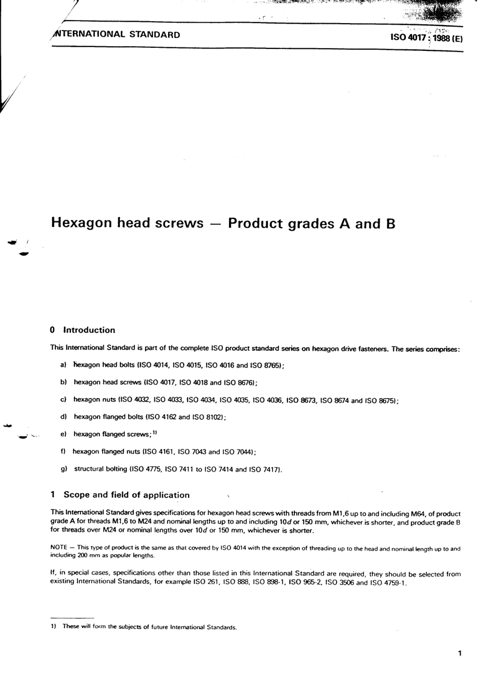 ISO 4017-88 六角头螺钉 产品等级A和B级.PDF_第3页