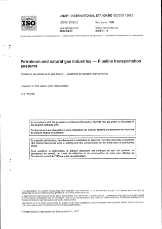 ISO 13623-2008 石油和天然气工业-管道输送系统.PDF