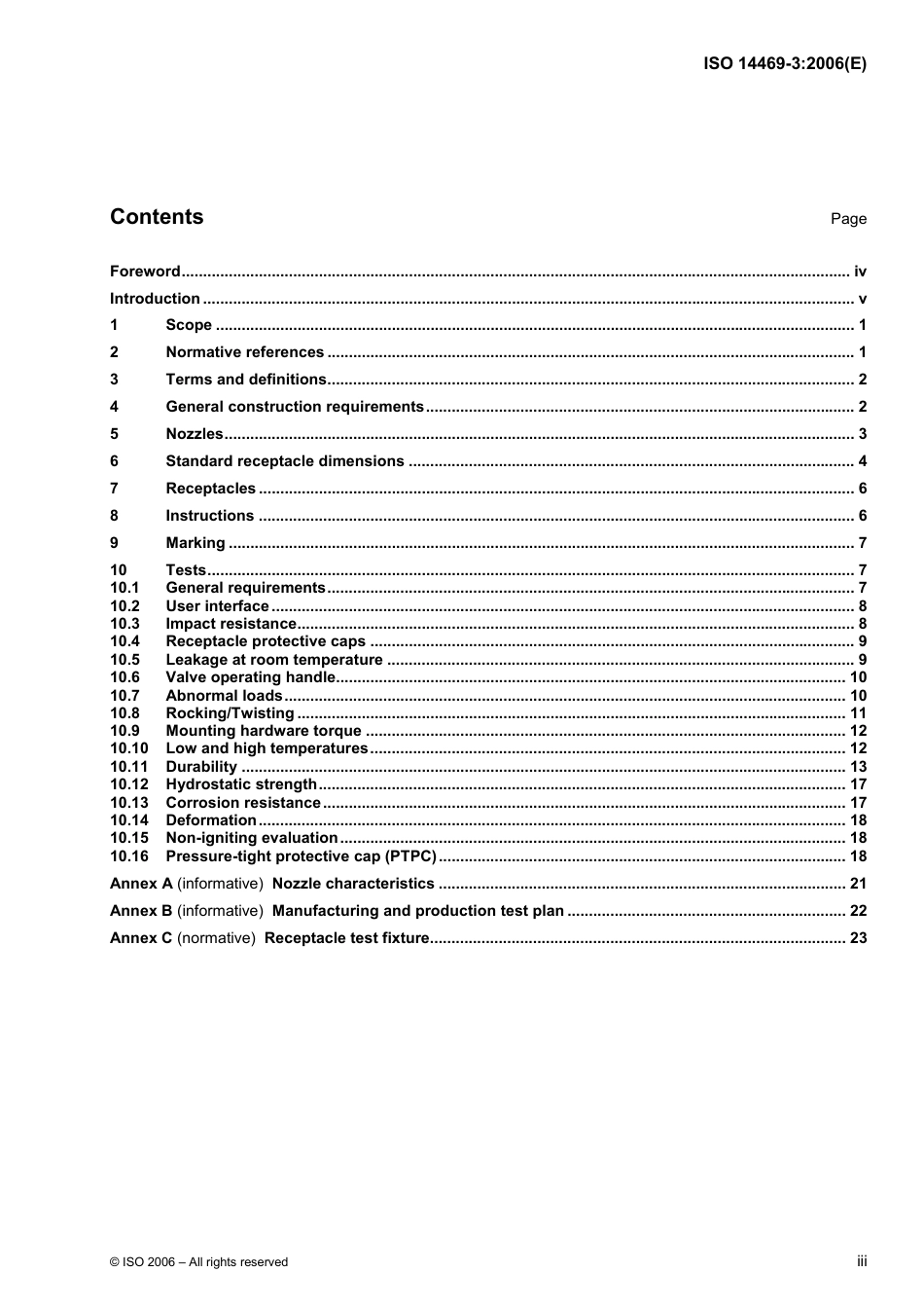 ISO 14469-3-2006 EN Road vehicles-compressed natural gas(CNG) refuelling connector part3 25MPa (250bar) connector.pdf_第3页