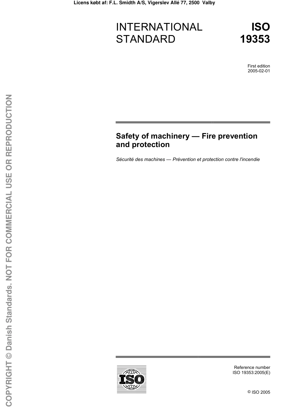 ISO 19353-05 Safety of machinery-fire prevention and protection.pdf_第1页