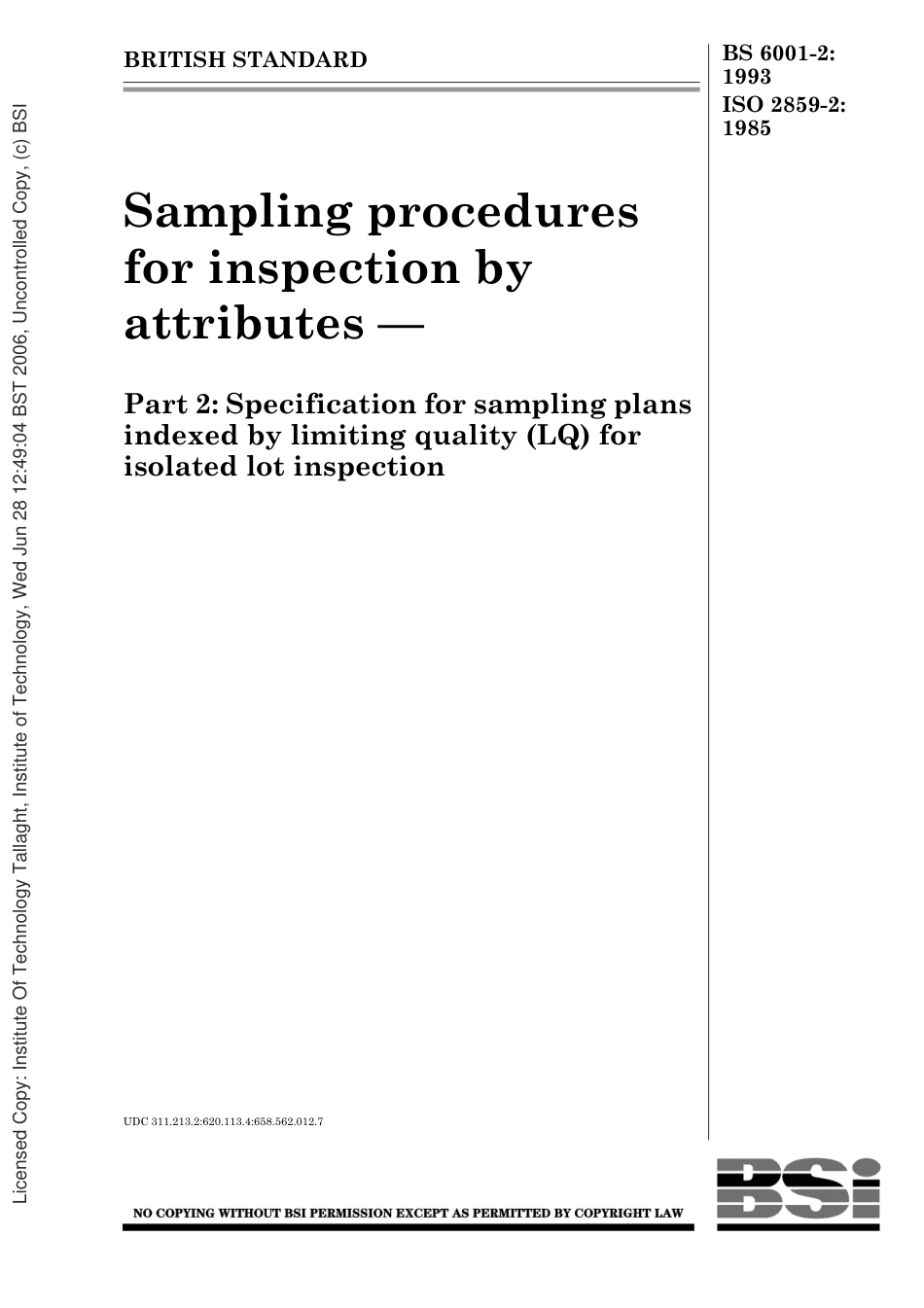 ISO_2859-2_1985.pdf_第1页