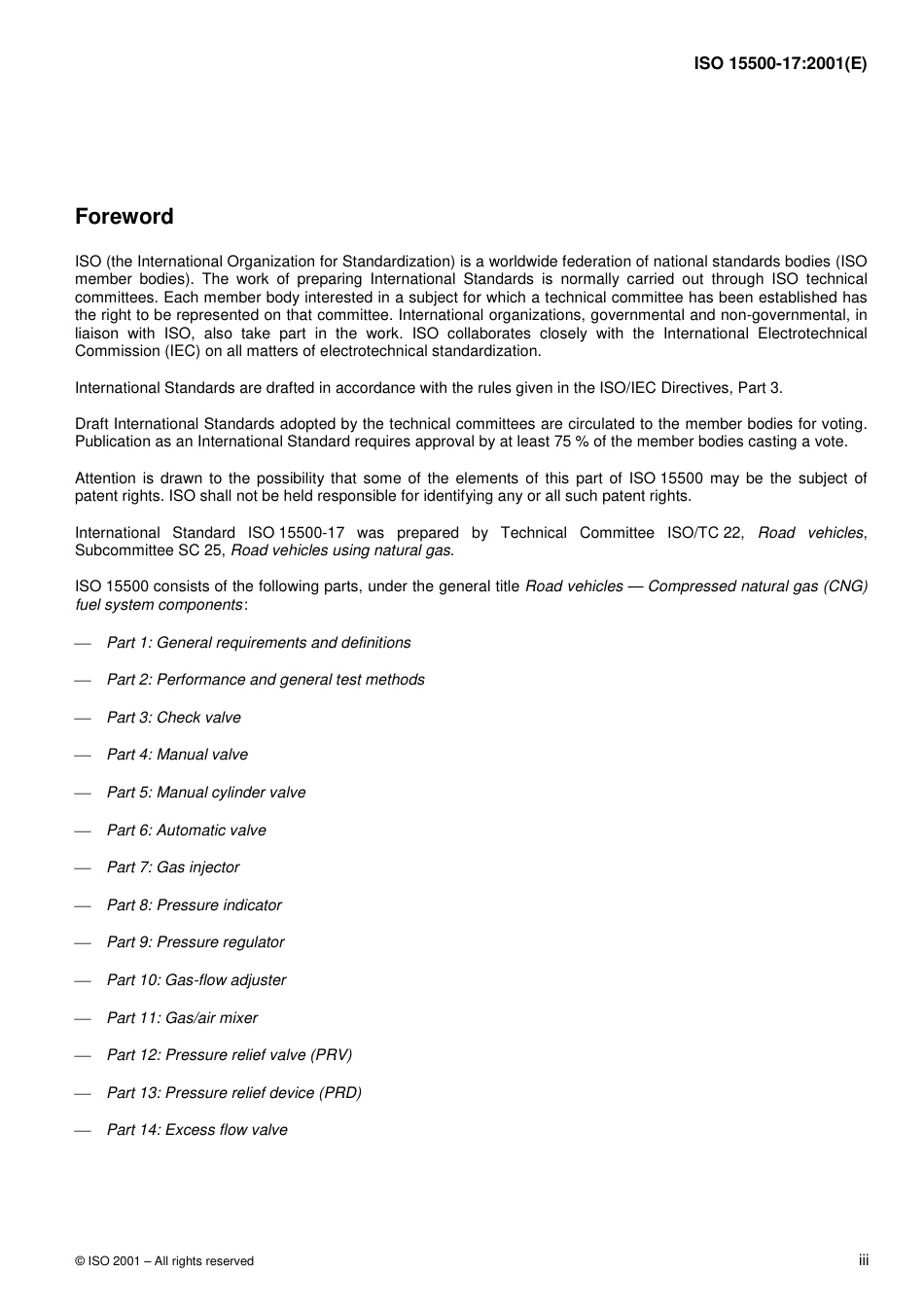ISO 15500-17-2001 EN Road vehicles-compressed natural gas(CNG) fuel system components part17 Flexible fuel line.pdf_第3页