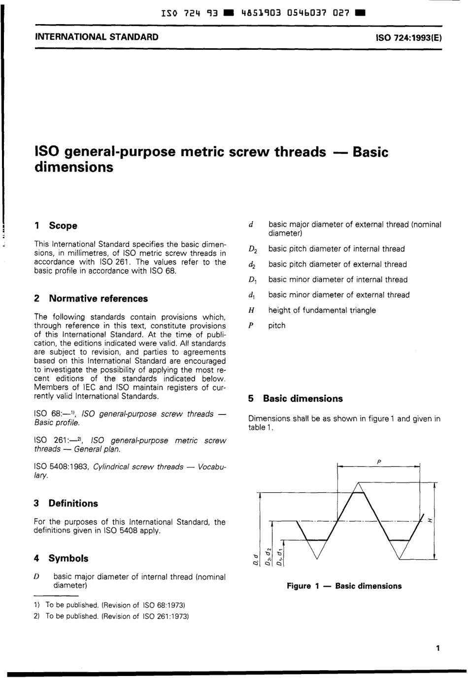 ISO 724-1993 ISO一般用途米制螺纹.基本尺寸.pdf_第3页
