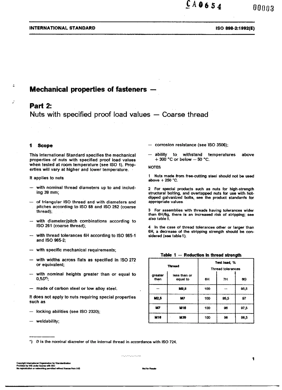ISO 898-2-92 紧固件机械性能-螺母.pdf_第3页