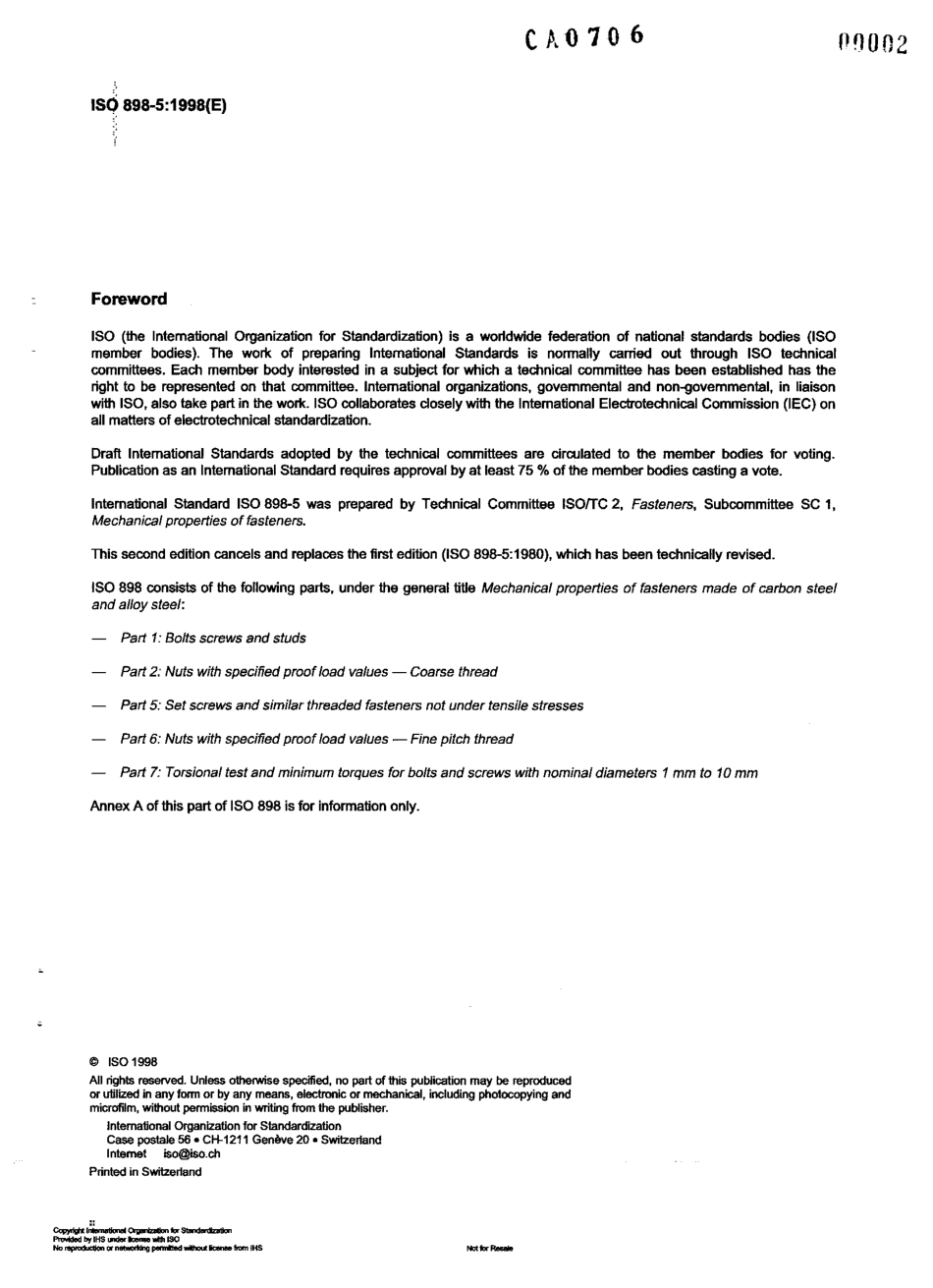 ISO 898-5-98 碳钢合金钢紧固件机械性能.pdf_第2页