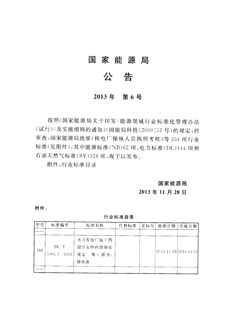 DLT 5461.5-2013 火力发电厂施工图设计文件内容深度规定 第5部分除灰渣.pdf_第3页