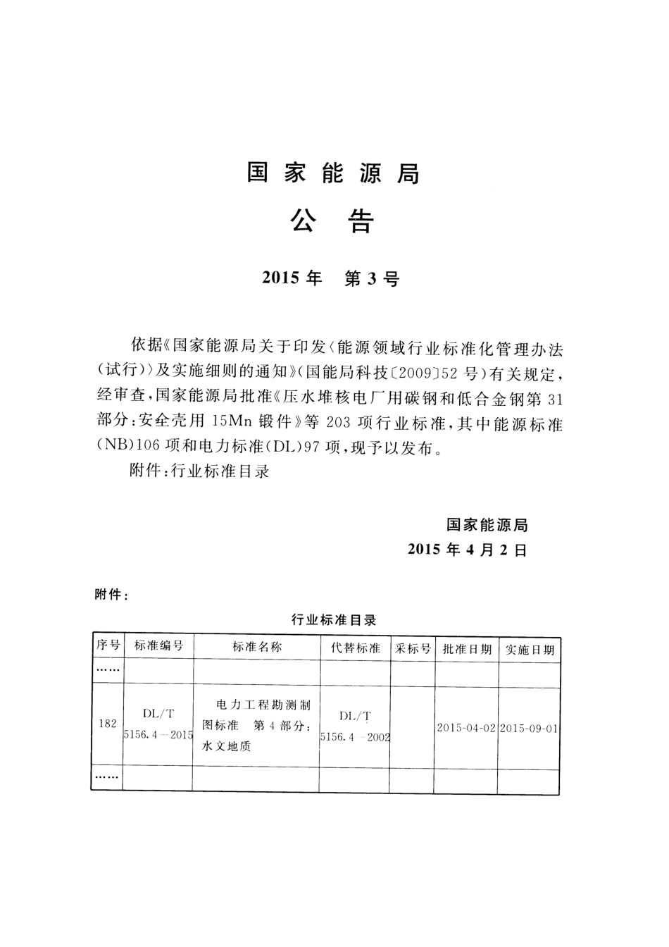 DLT 5156.4-2015 电力工程勘测制图标准 第4部分：水文地质.pdf_第3页