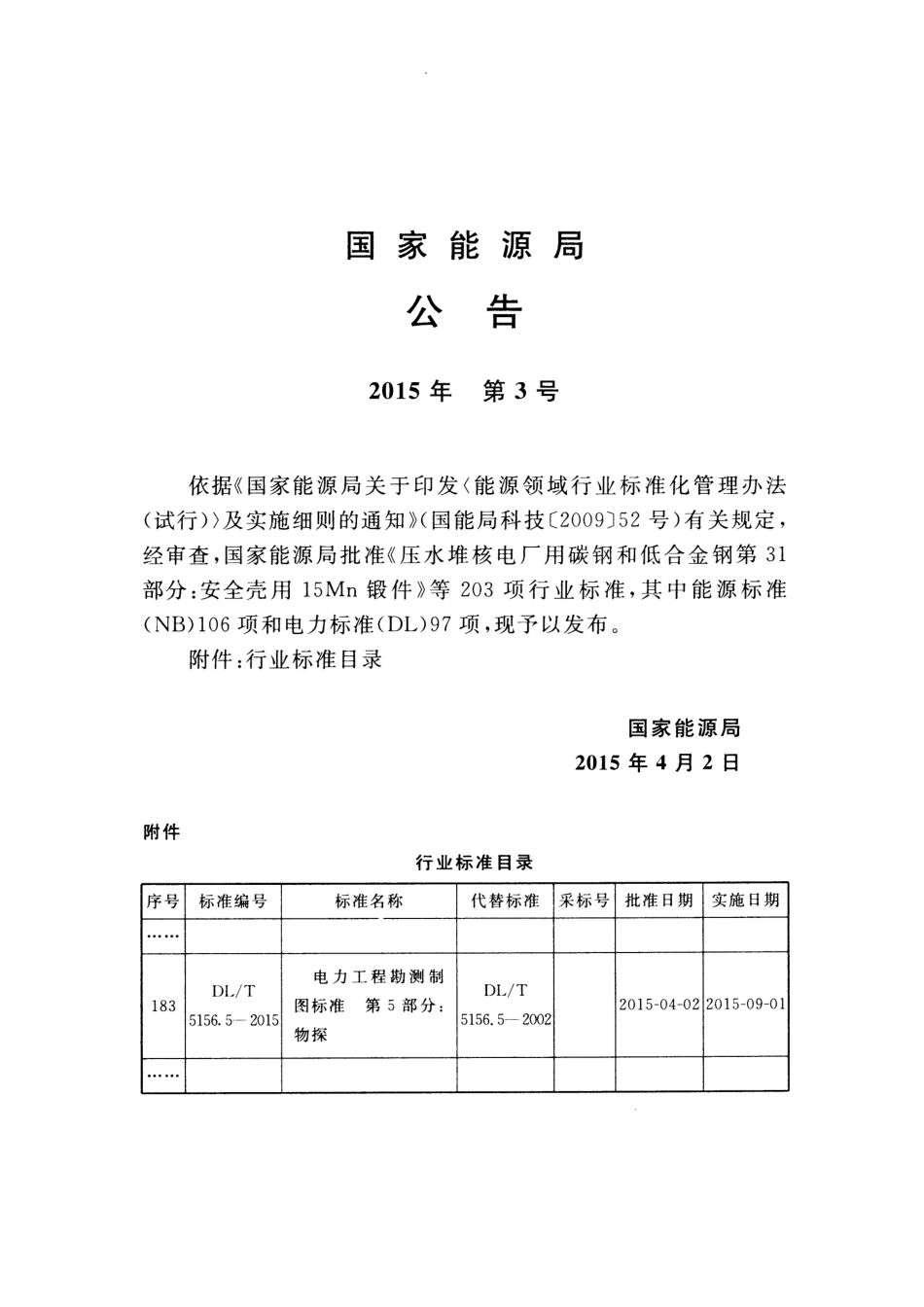 DLT 5156.5-2015 电力工程勘测制图标准 第5部分：物探.pdf_第3页