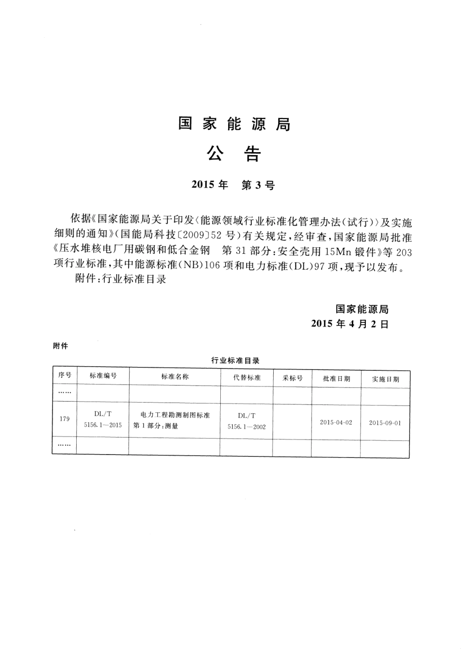 DLT 5156.1-2015 电力工程勘测制图标准 第1部分：测量.pdf_第3页