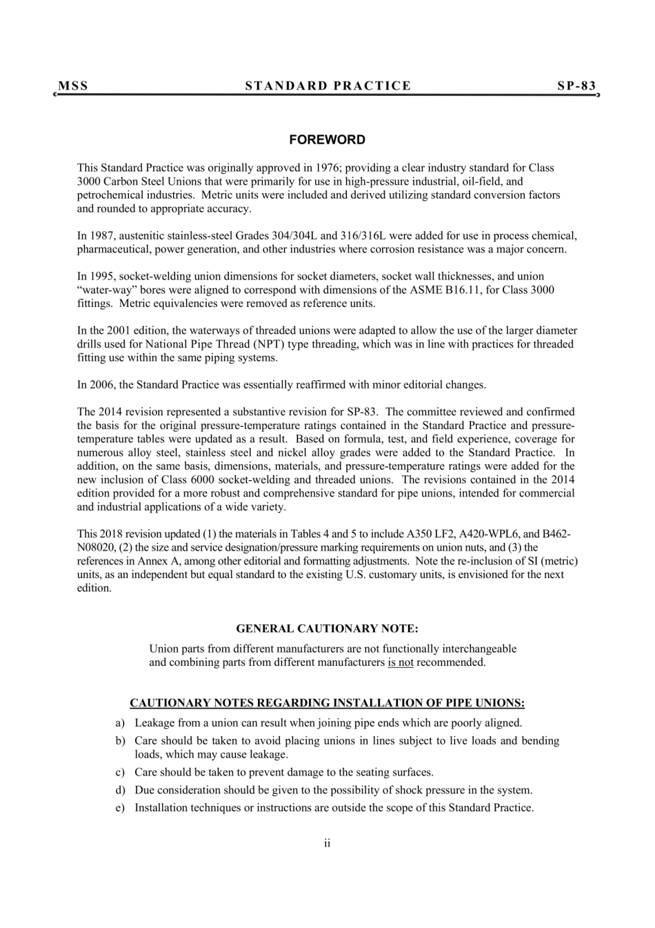 MSS SP-83-2018 3000~6000级承插焊式和螺纹式钢管活接头.pdf_第3页