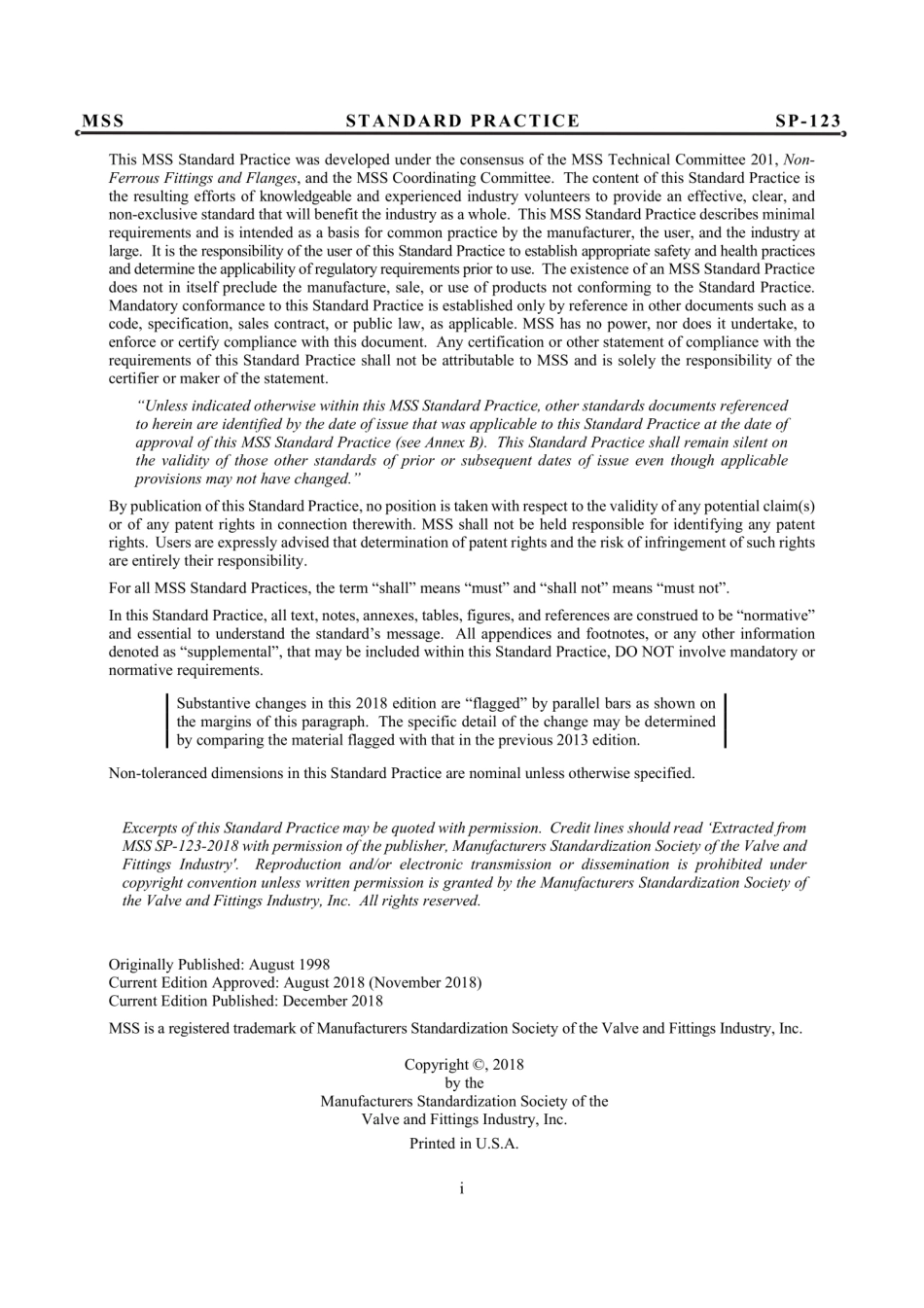 MSS SP-123-2018 铜制水管用的无铁螺纹连接和焊接连接.pdf_第2页