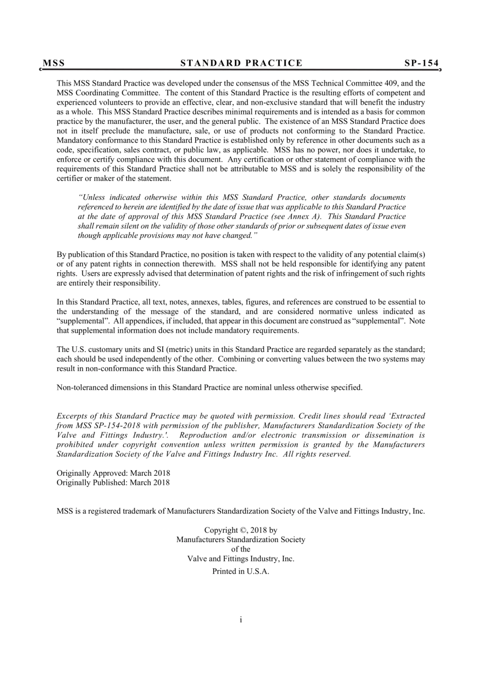 MSS SP-154-2018 双截断和排放低压刀闸阀.pdf_第2页