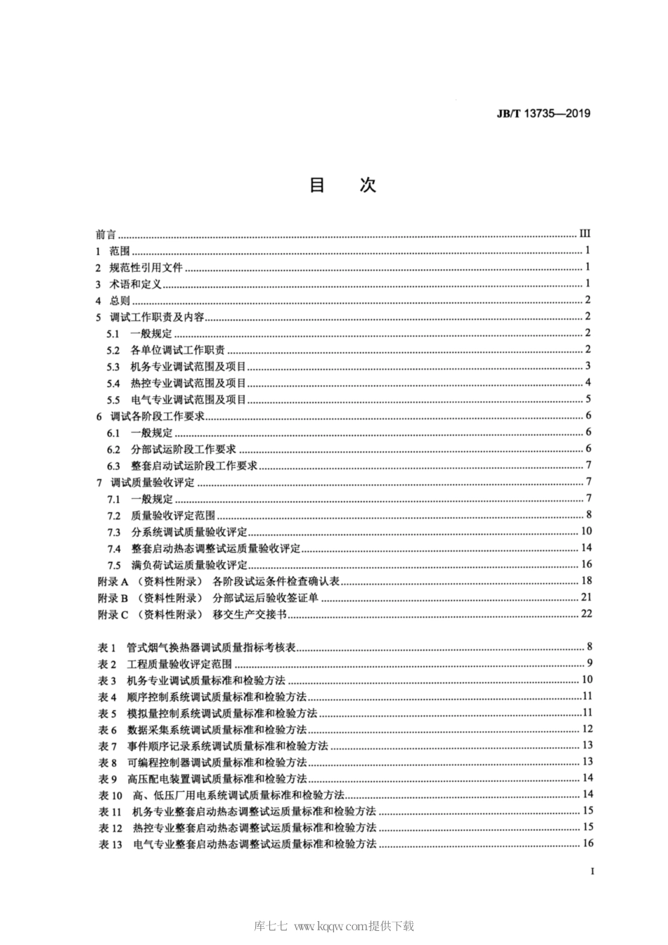 JB∕T 13735-2019 管式烟气换热器 调试技术规范.pdf_第2页
