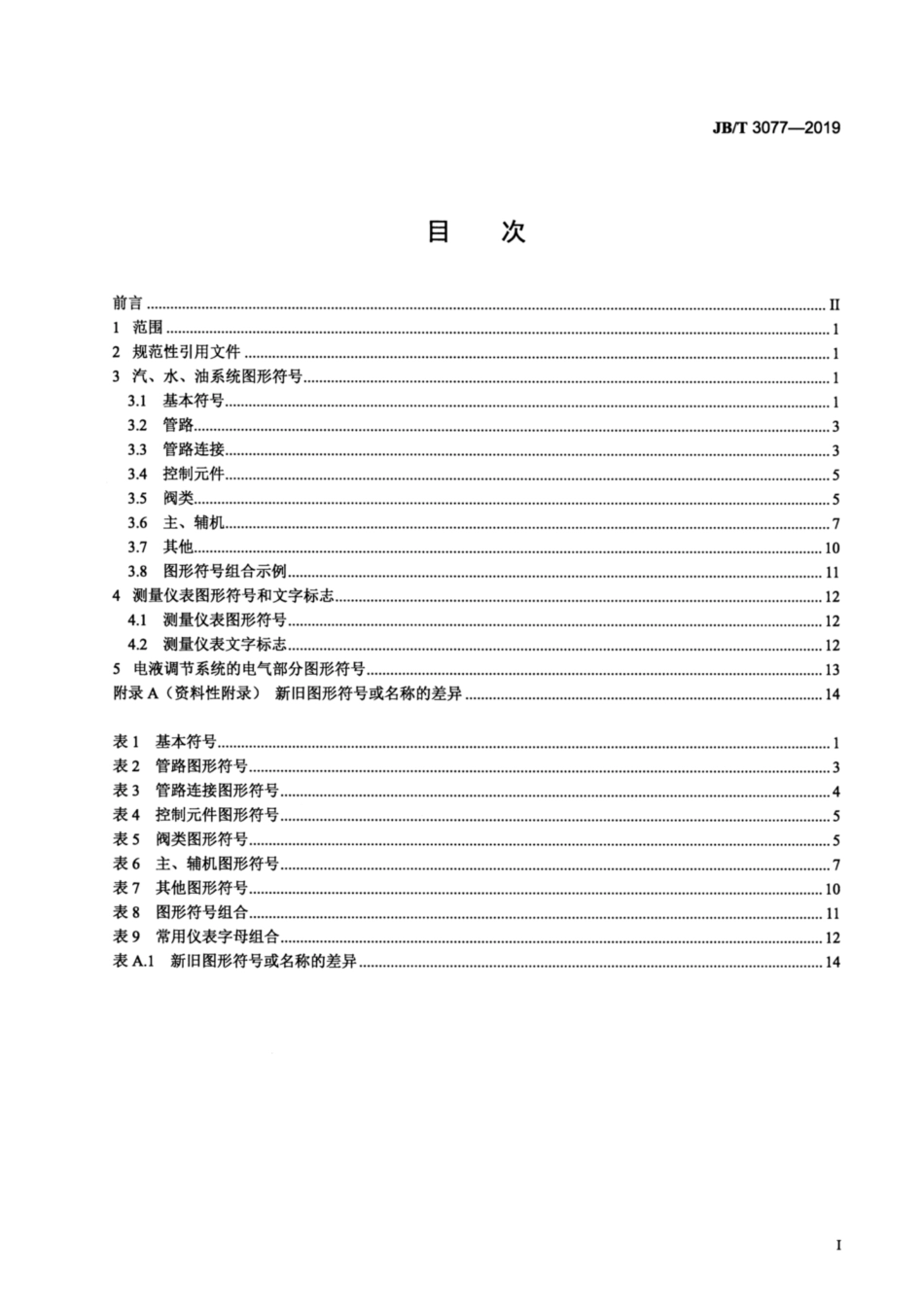 JB∕T 3077-2019 汽轮机图形符号.pdf_第2页