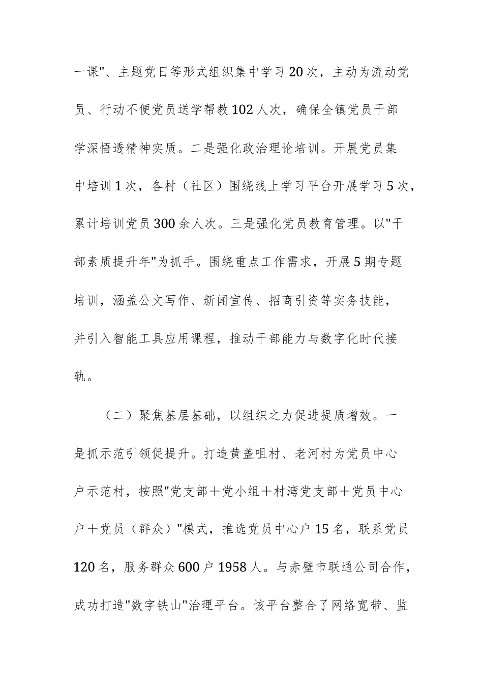 2025年基层组织工作半年工作总结范文.docx_第2页