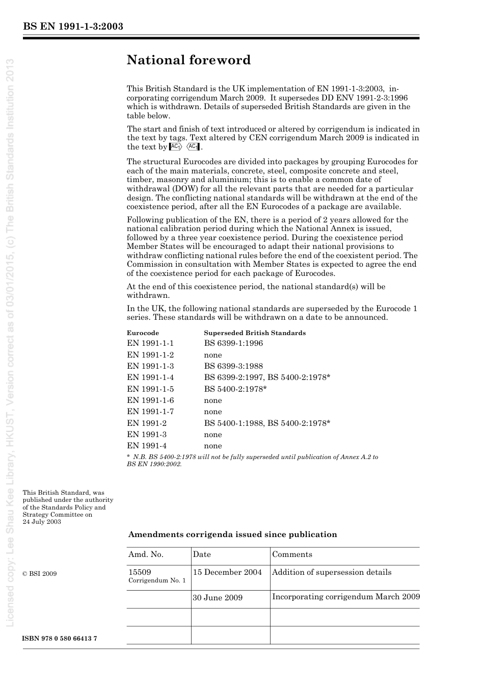 [BS EN 1991-1-3-2003] -- Eurocode 1. Actions on structures. General actions.pdf_第2页