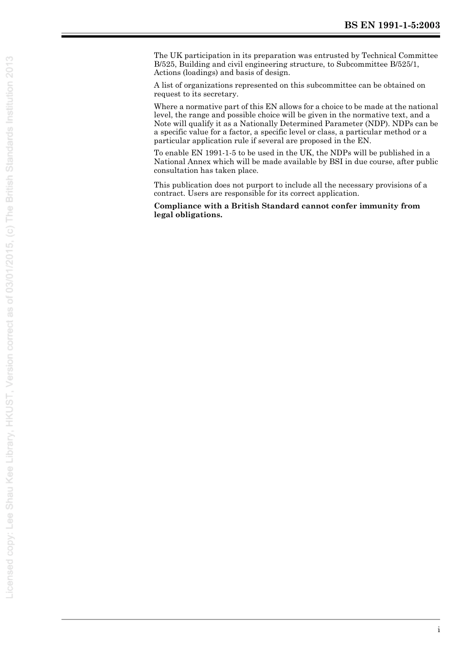 [BS EN 1991-1-5-2003] -- Eurocode 1. Actions on structures. General actions.pdf_第3页