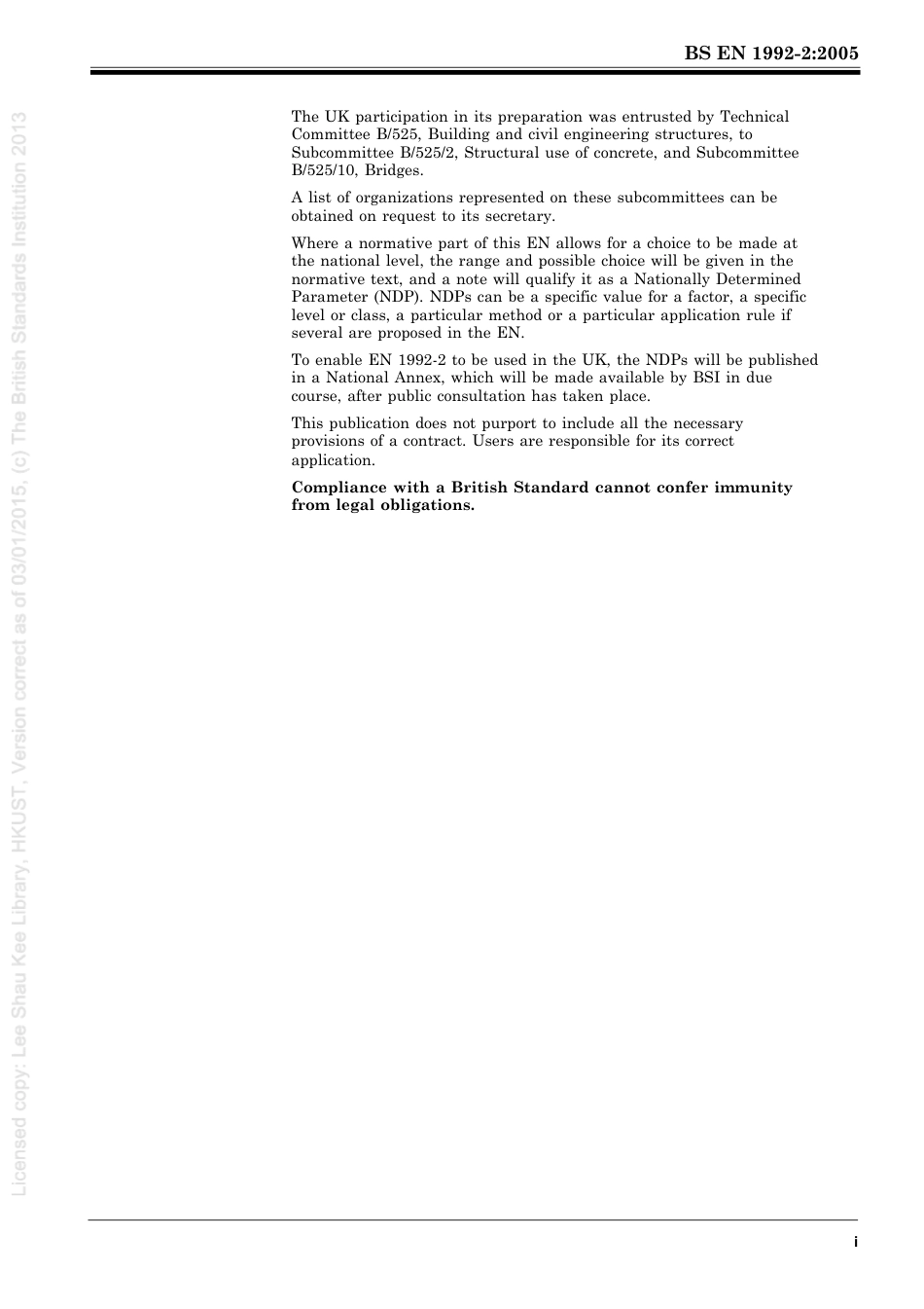[BS EN 1992-2-2005] -- Eurocode 2. Design of concrete structures. Concrete bridges. Design and detailing rules.pdf_第3页