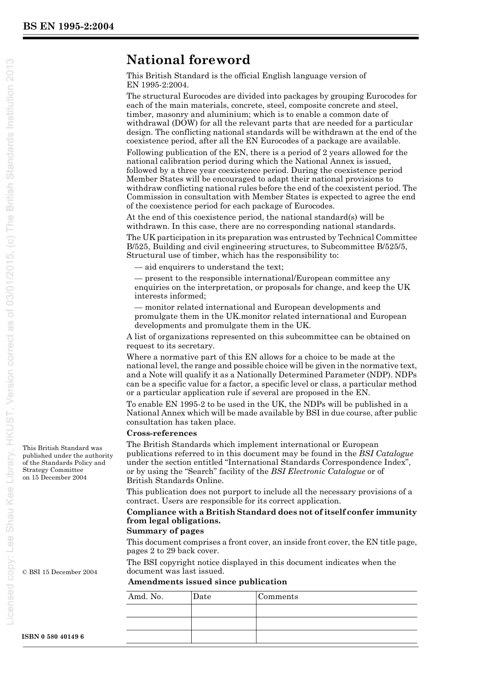 [BS EN 1995-2-2004] -- Eurocode 5. Design of timber structures. Bridges.pdf_第2页