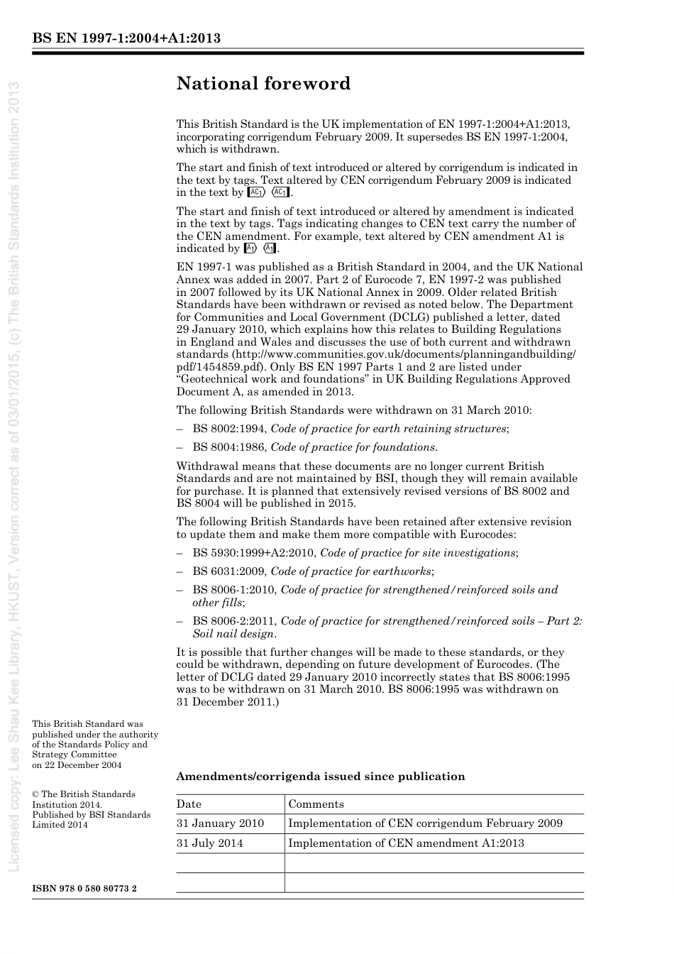 [BS EN 1997-1-2004+A1-2013] -- Eurocode 7. Geotechnical design. General rules.pdf_第2页